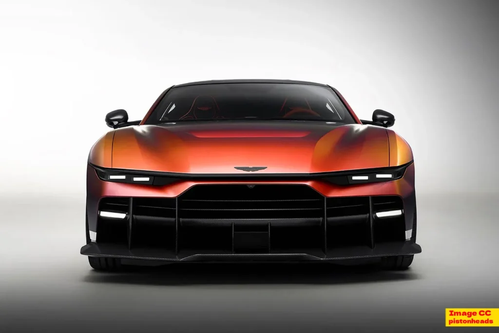 Aston Martin Valen V12 supercar, the most powerful front-engined production car ever built