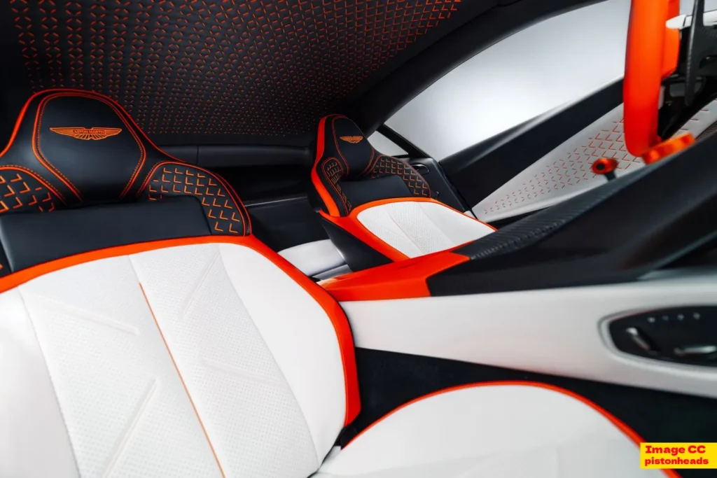 Aston Martin Valen V12 supercar, the most powerful front-engined production car ever built