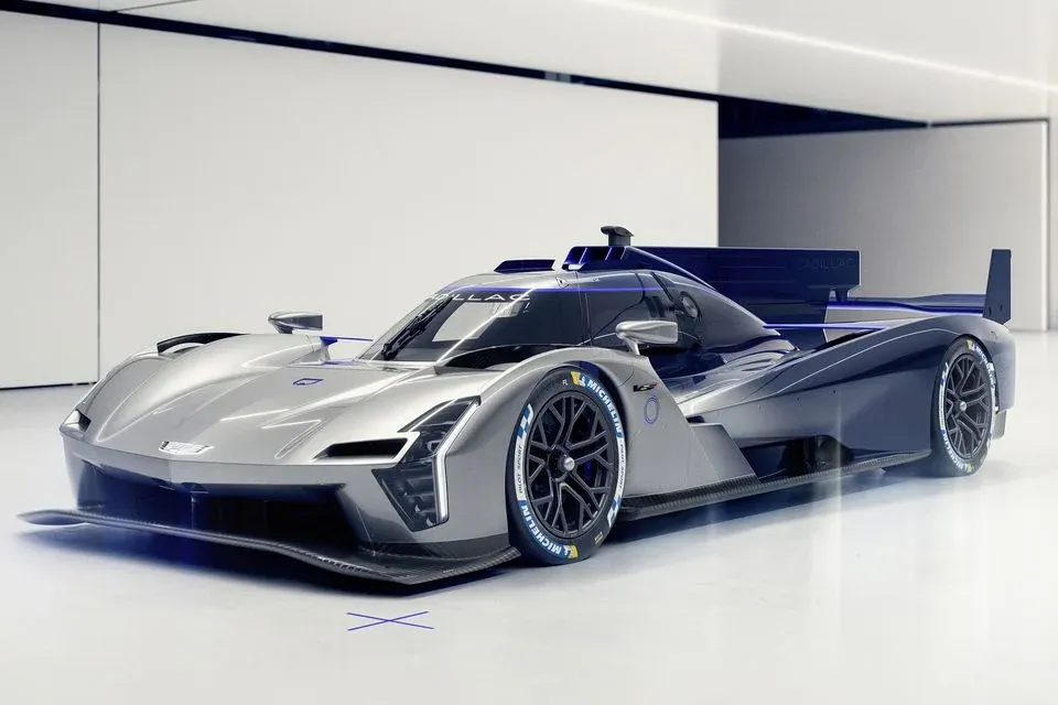 Cadillac V-ONE Concept single-seat hybrid V8 hypercar on display