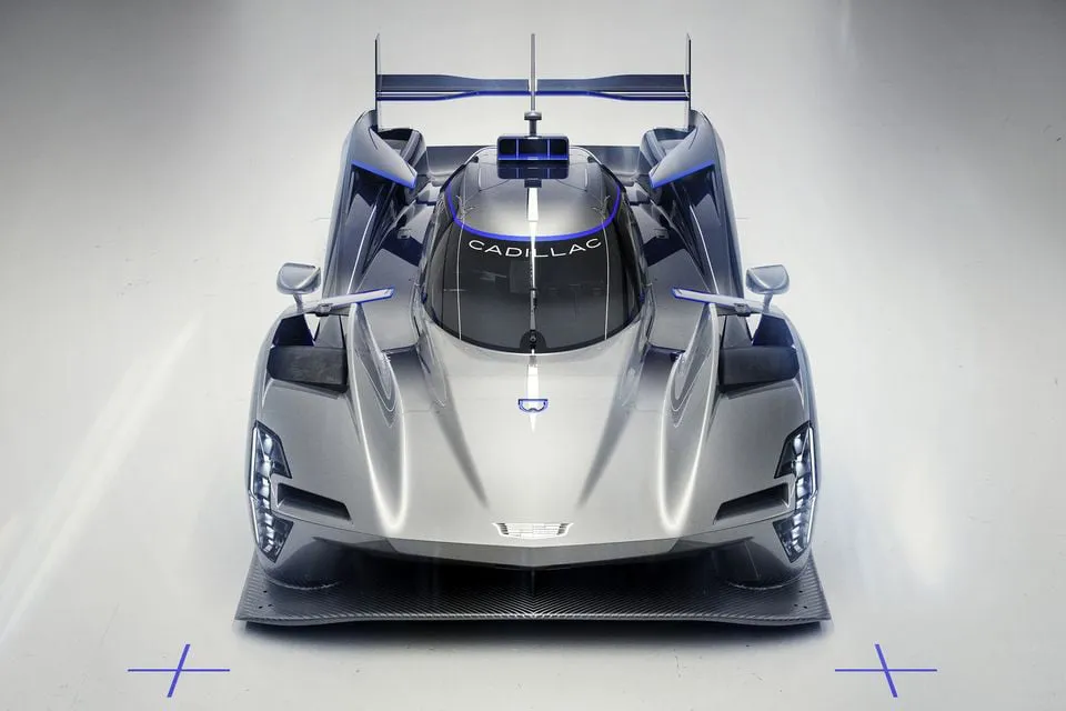 Cadillac V-ONE Concept single-seat hybrid V8 hypercar on display