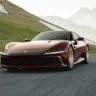 Ferrari 12Cilindri Manuale supercar with V12 engine and manual gearbox parked outdoors