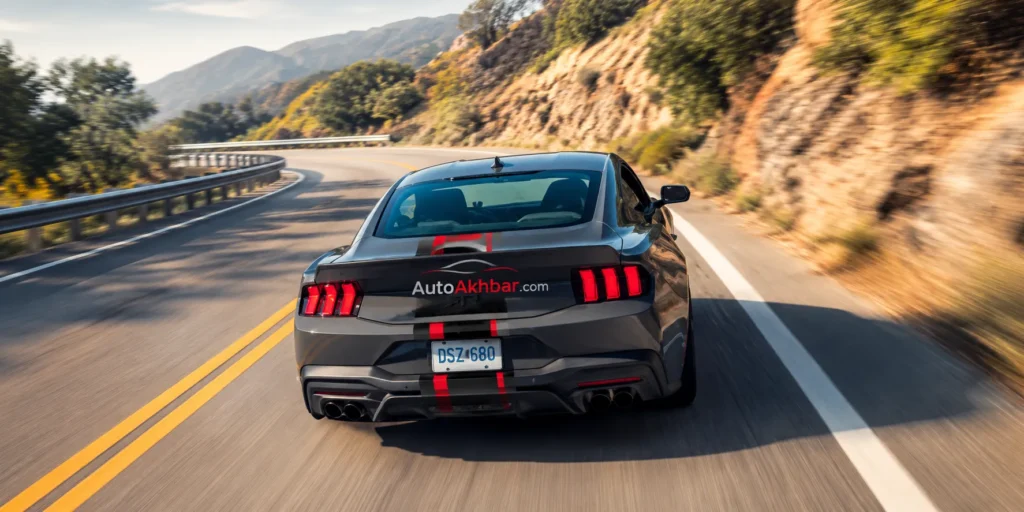 Ford 4-Door Mustang discount side view