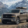 2027 Ford F-150 : Illustration of a full-size pickup truck with engine spec callout