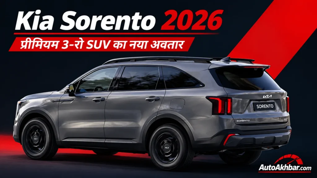 Kia Sorento हाइब्रिड और डीज़ल इंजन विकल्प