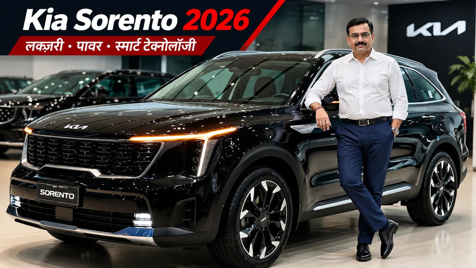Kia Sorento 2026 भारत लॉन्च की जानकारी - AutoAkhbar