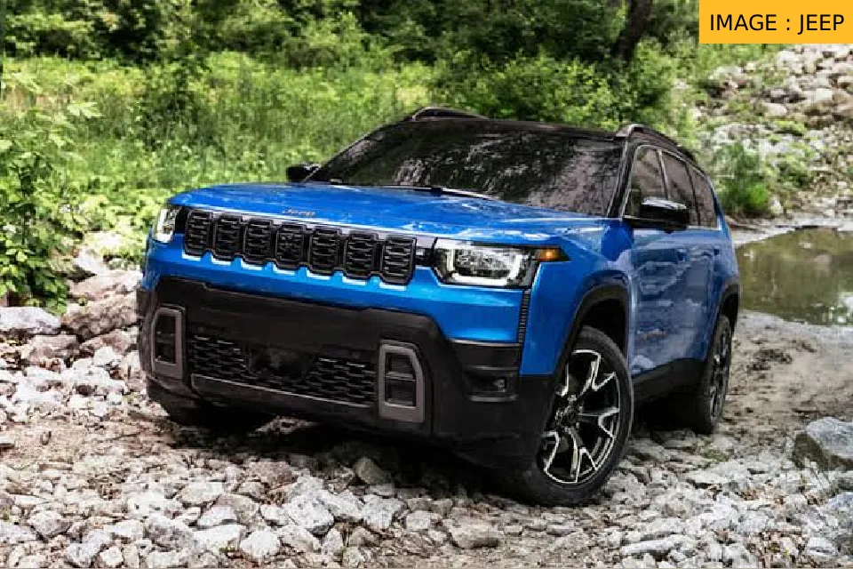 Next-generation Jeep Cherokee prototype outside the Belvidere Assembly Plant in Illinois