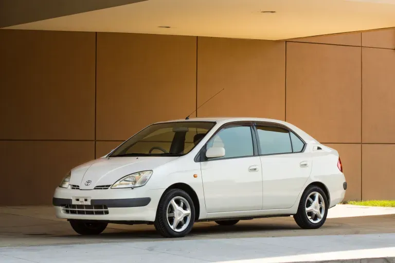 Portrait of former Toyota chairman Hiroshi Okuda, credited as the father of the Prius