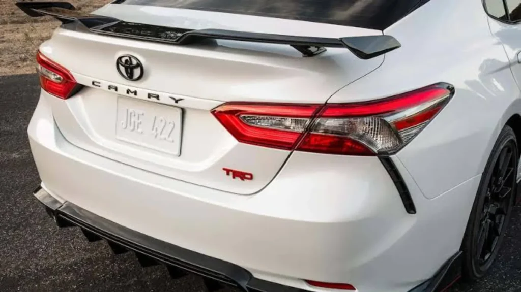 Toyota Recalls : Toyota Camry Hybrid sedan close up