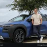 2026 Subaru Trailseeker electric SUV parked on an unsealed outback-style road