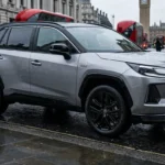 2026 Toyota RAV4 PHEV exterior side profile on Autoakhbar.com
