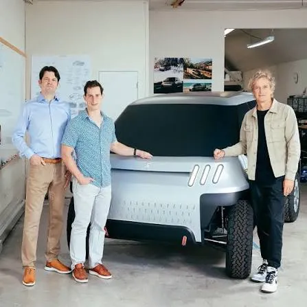 Telo Co-founders With Telo Truck