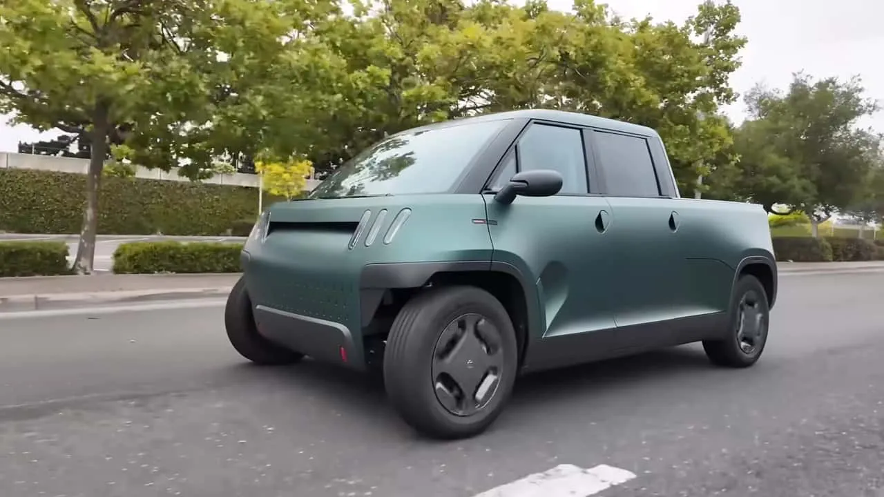 Telo Truck MT1 compact electric pickup exterior