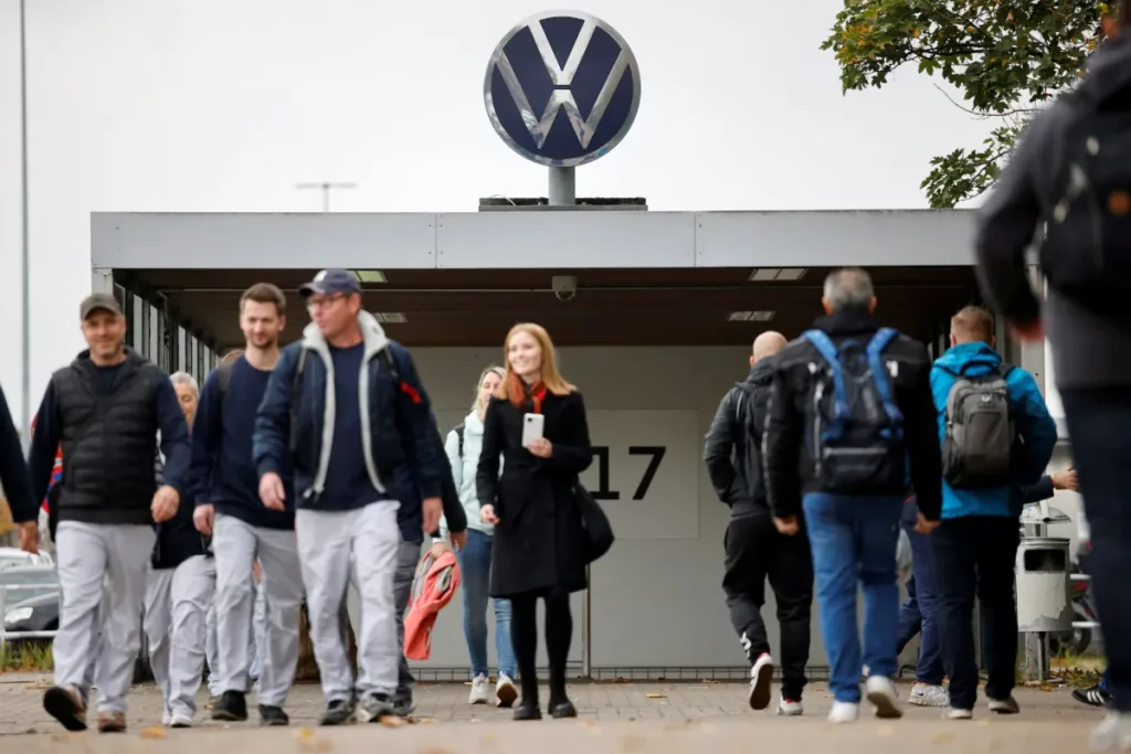 Volkswagen factory in Germany facing production cuts and closures