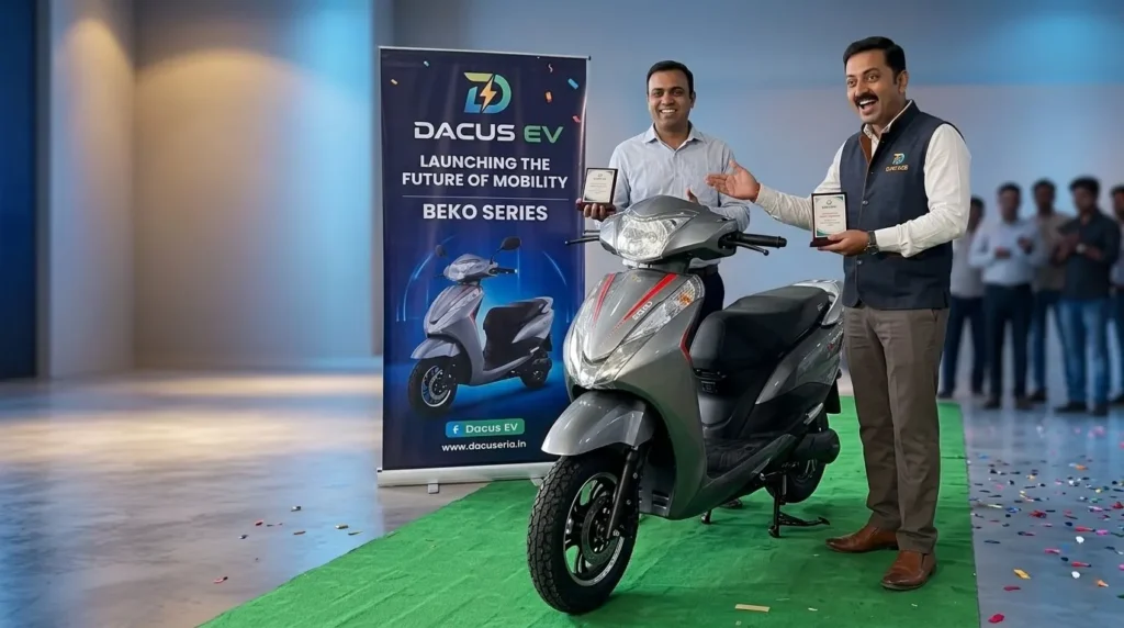 New Dacus EV Beko Series Electric Scooter Unveiled