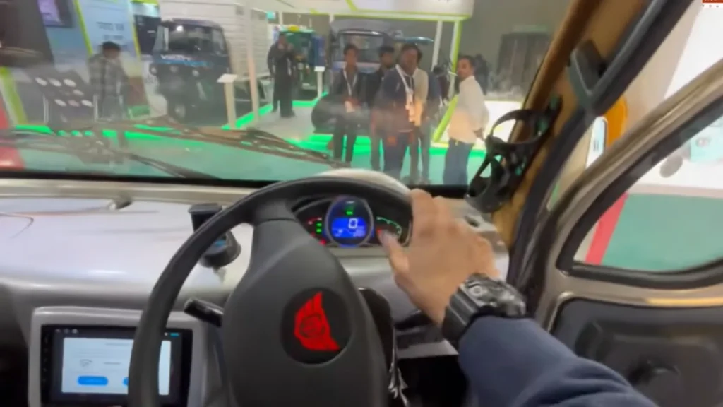 Mercury Mushak EV Mini Truck Interior
